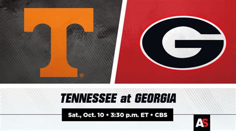 Georgia vs. Tennessee Football Prediction and Preview.